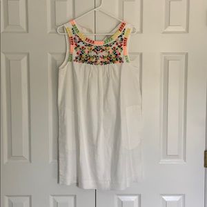 JCrew Factory Linen Swing Dress